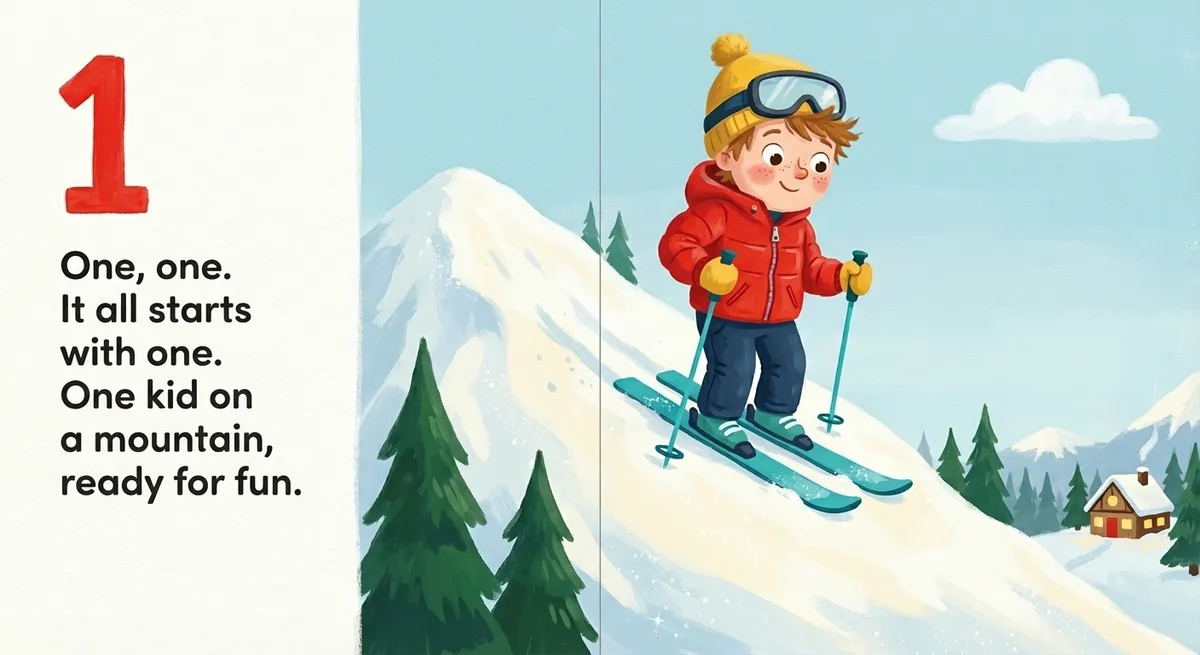 Page 1 - One kid on a mountain